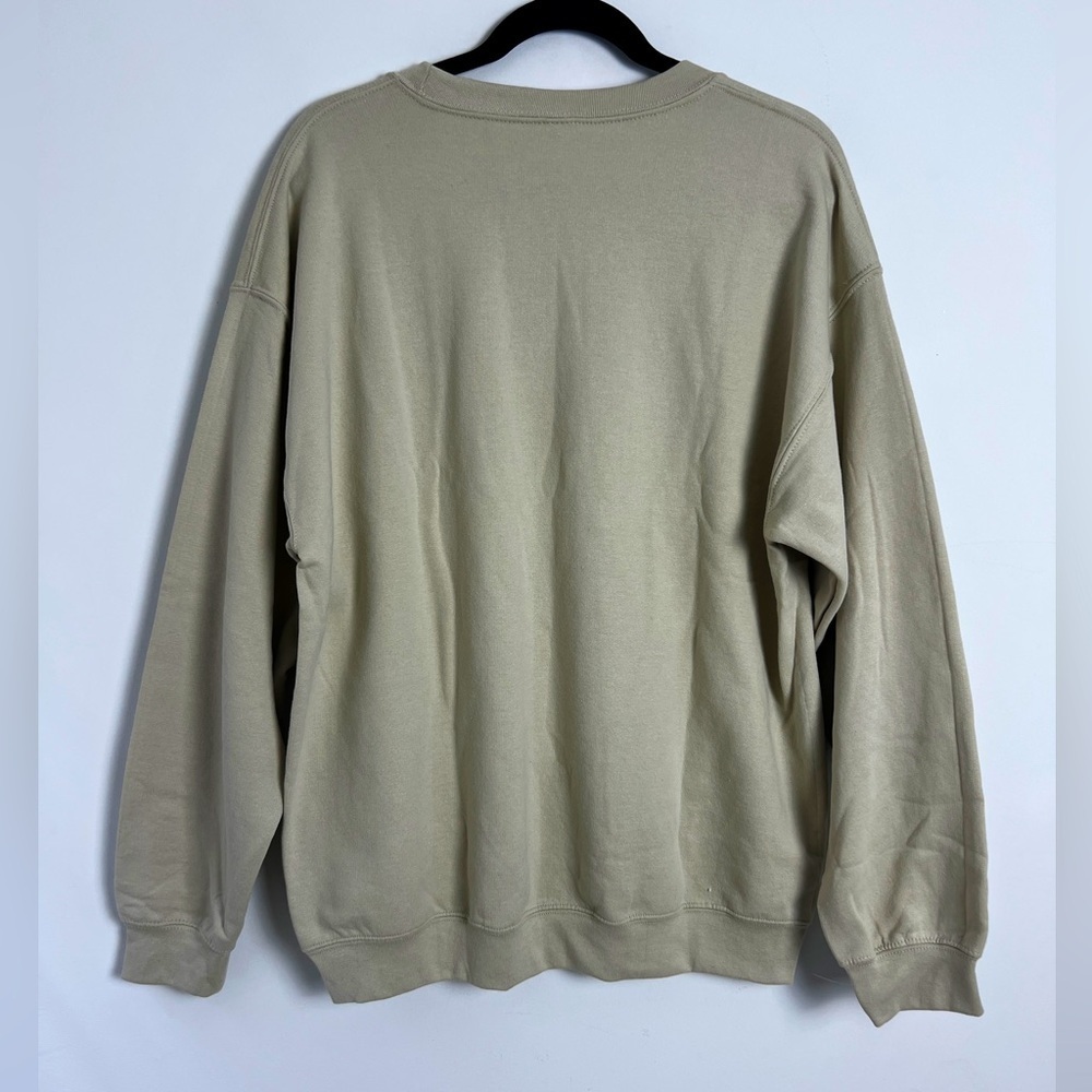 NEW Life Clothing Co. Beige Summer Of 1969 Woodstock Long Sleeve Sweatshirt Sz L - Picture 5 of 7